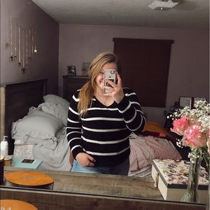 striped sweater